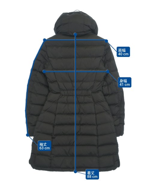 MONCLER（モンクレール）ダウンコート 黒 サイズ:0(XS位) レディース/2200701989019