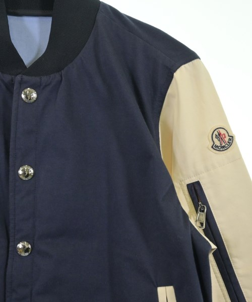 MONCLER（モンクレール）スタジャン 紺 サイズ:1(S位) メンズ/2200655206057