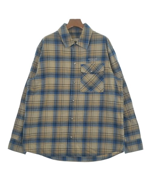 MONCLER(モンクレール)カジュアルシャツ ベージュ サイズ:M/2200654129012