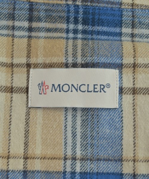 MONCLER（モンクレール）カジュアルシャツ ベージュ サイズ:M メンズ/2200654129012