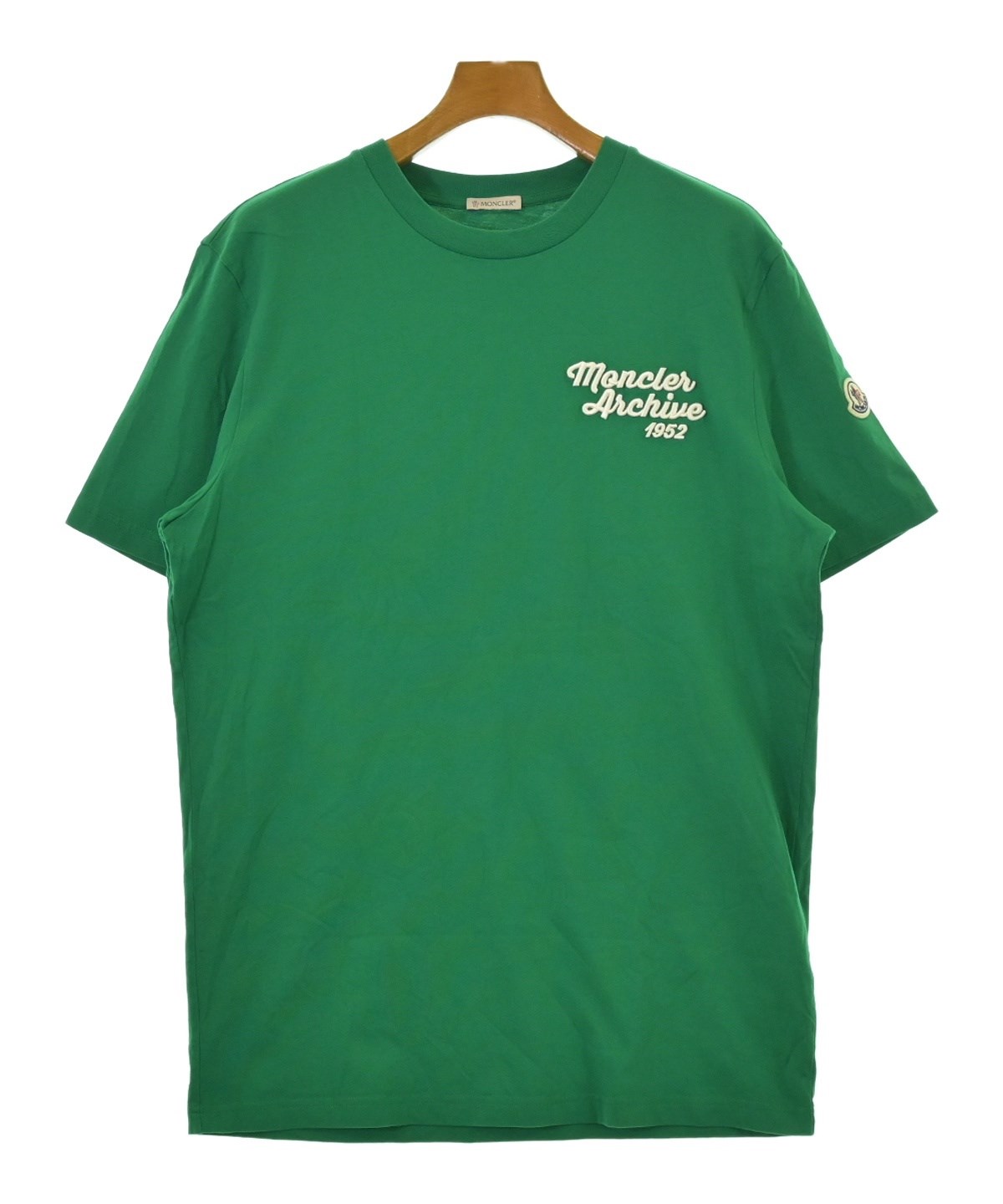 MONCLER（モンクレール）Tシャツ・カットソー 緑 サイズ:XL メンズ