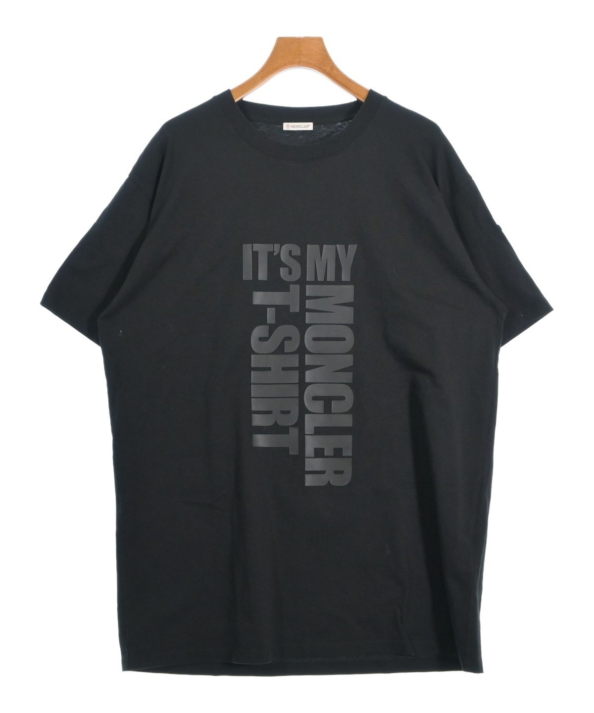 MONCLER（モンクレール）Tシャツ・カットソー 黒 サイズ:M メンズ