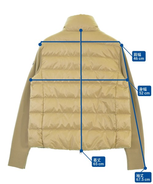 MONCLER（モンクレール）ダウンジャケット/ダウンベスト ベージュ サイズ:S レディース/2200655613022