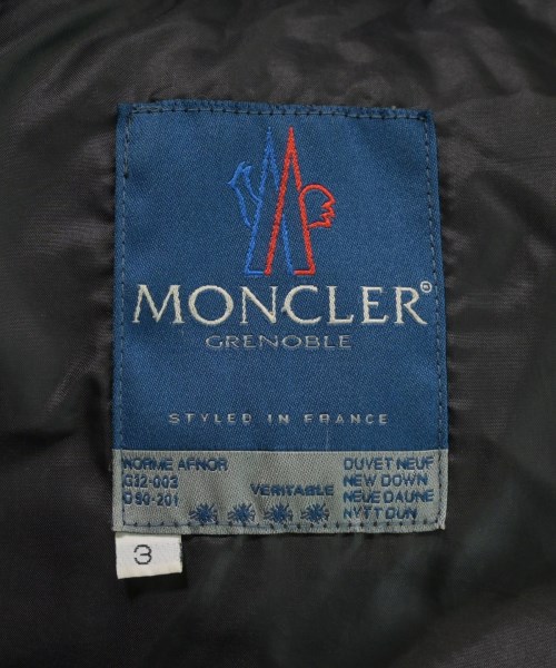 MONCLER（モンクレール）ダウンジャケット/ダウンベスト 黒 サイズ:3(L位) メンズ/2200648684015