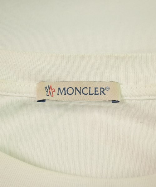 MONCLER（モンクレール）Tシャツ・カットソー 白 サイズ:L メンズ/2200462411088