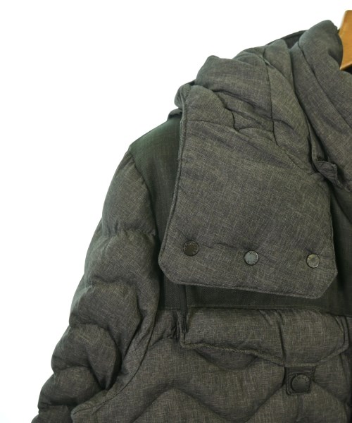 MONCLER W（モンクレール　ダブリュー）ダウンジャケット/ダウンベスト グレー サイズ:1(S位) メンズ/2200656845064