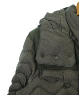 MONCLER W（モンクレール　ダブリュー）ダウンジャケット/ダウンベスト グレー サイズ:1(S位) メンズ/2200656845064