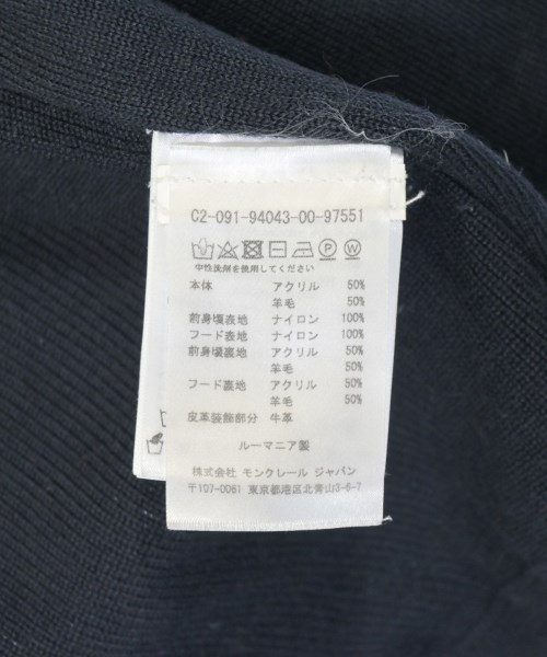 MONCLER（モンクレール）ブルゾン 黒 サイズ:M メンズ/2200656845071