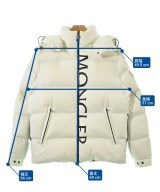 MONCLER（モンクレール）ダウンジャケット/ダウンベスト 白 サイズ:2(M位) メンズ/2200657352011