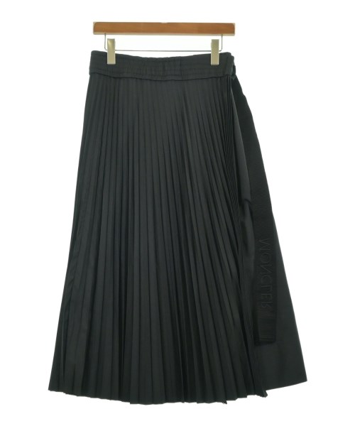 MONCLER(モンクレール)ロング・マキシ丈スカート 黒 サイズ:42(L位)/2200646645513