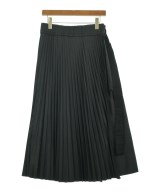 MONCLER（モンクレール）ロング・マキシ丈スカート 黒 サイズ:42(L位) レディース/2200646645513