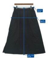 MONCLER（モンクレール）ロング・マキシ丈スカート 黒 サイズ:42(L位) レディース/2200646645537