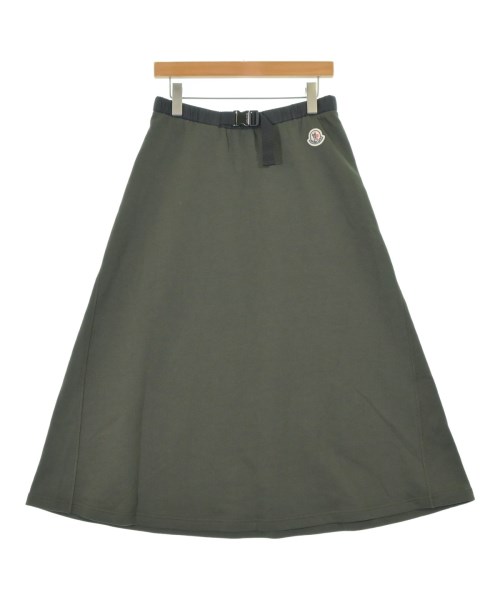 MONCLER（モンクレール）ロング・マキシ丈スカート カーキ サイズ:XS