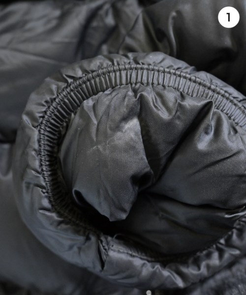 MONCLER（モンクレール）ダウンコート 黒 サイズ:0(XS位) レディース/2200658056017