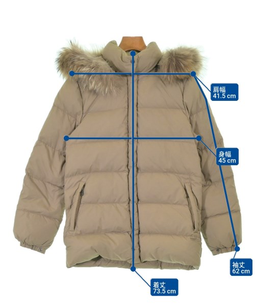 MONCLER（モンクレール）ダウンジャケット/ダウンベスト ベージュ サイズ:00(XXS位) レディース/2200653679013