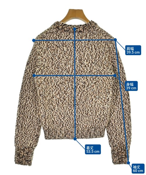 MONCLER（モンクレール）ニット・セーター ベージュ サイズ:XS レディース/2200659593078