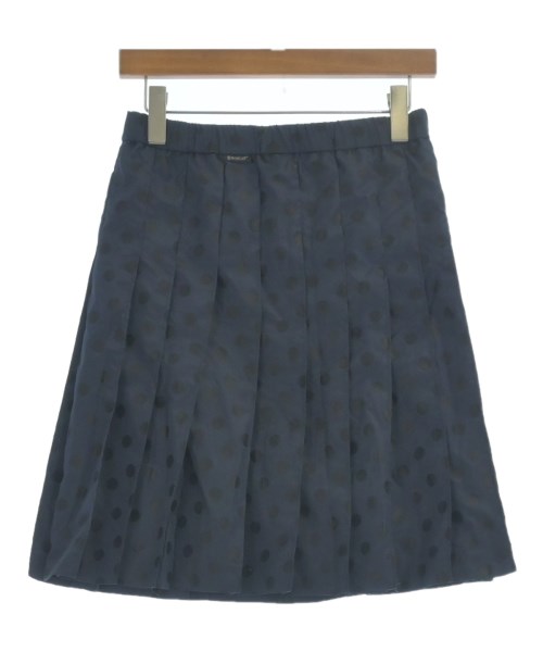 MONCLER(モンクレール)ひざ丈スカート 紺 サイズ:1(S位)/2200653887333