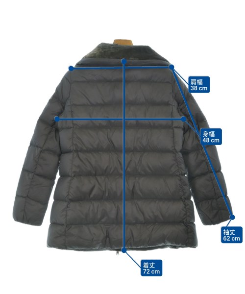 MONCLER（モンクレール）ダウンコート グレー サイズ:0(XS位) レディース/2200655679011