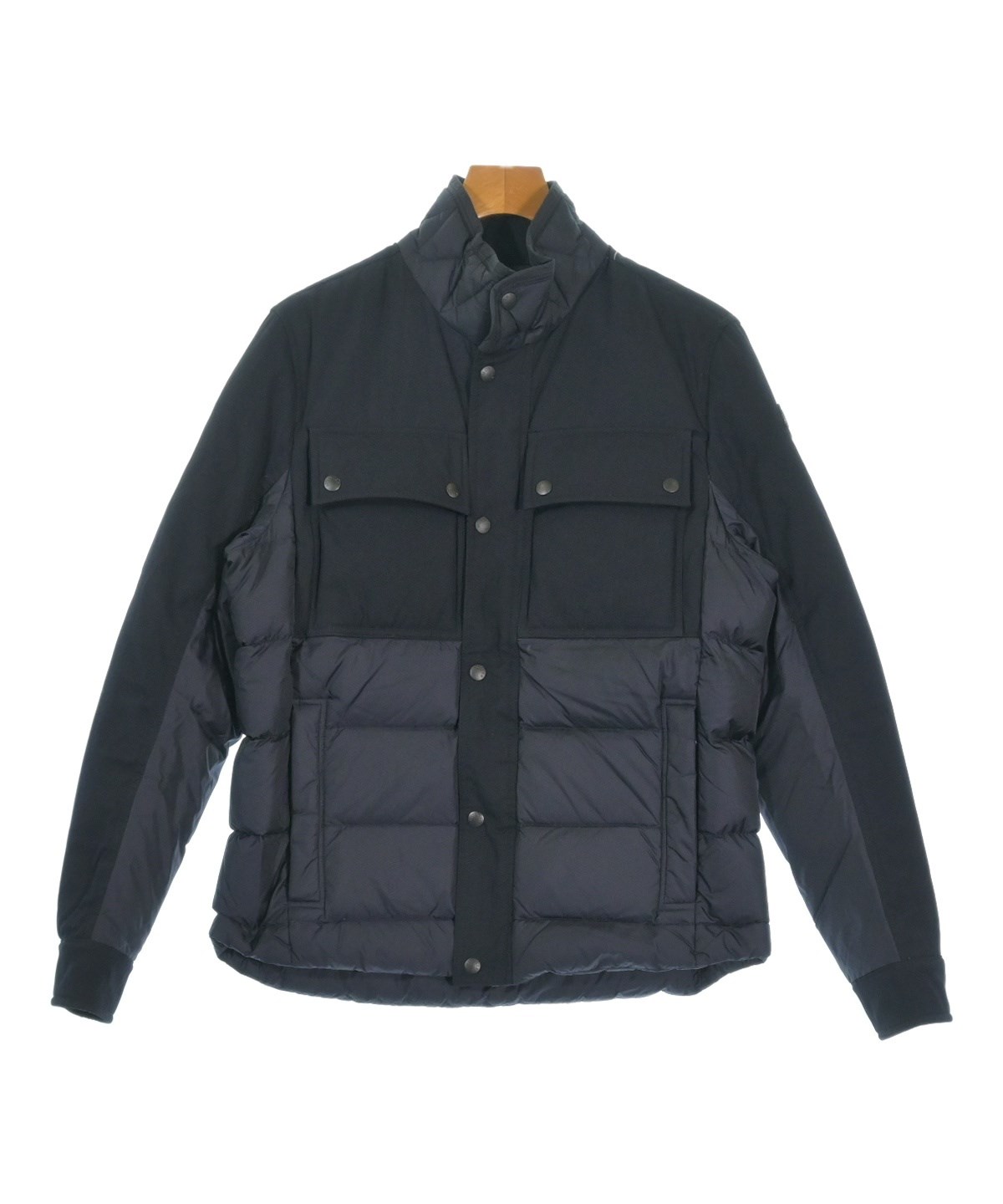 【新品同様】モンクレール　 CADENET ダウンベスト　2 ネイビー5D131 MONCLER（モンクレール）ダウンジャケット/ダウンベスト 紺 サイズ:2(M