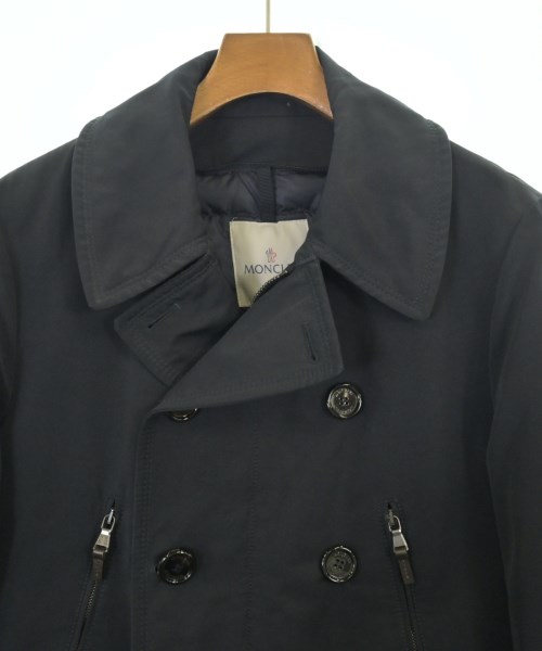 MONCLER（モンクレール）ダウンコート 紺 サイズ:1(S位) メンズ/2200710675019