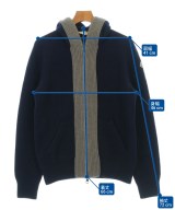 MONCLER（モンクレール）カーディガン 紺 サイズ:L メンズ/2200708341018