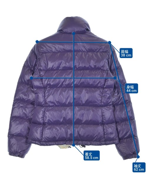 MONCLER（モンクレール）ダウンジャケット/ダウンベスト 紫 サイズ:0(XS位) レディース/2200702785016