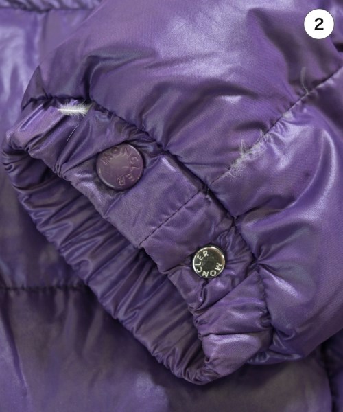 MONCLER（モンクレール）ダウンジャケット/ダウンベスト 紫 サイズ:0(XS位) レディース/2200702785016