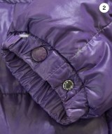 MONCLER（モンクレール）ダウンジャケット/ダウンベスト 紫 サイズ:0(XS位) レディース/2200702785016