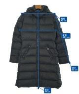 MONCLER（モンクレール）ダウンコート 黒 サイズ:0(XS位) レディース/2200709263074