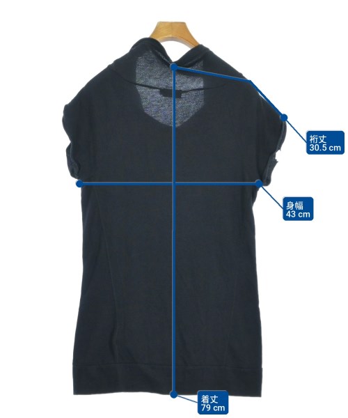MONCLER（モンクレール）Tシャツ・カットソー 黒 サイズ:S レディース/2200709732167