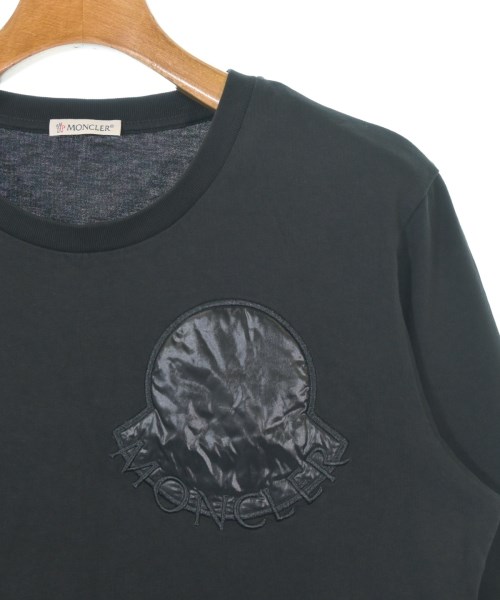 MONCLER（モンクレール）Tシャツ・カットソー 黒 サイズ:S メンズ/2200713208016