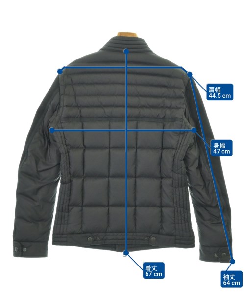MONCLER（モンクレール）ダウンジャケット/ダウンベスト 黒 サイズ:1(S位) メンズ/2200713954012