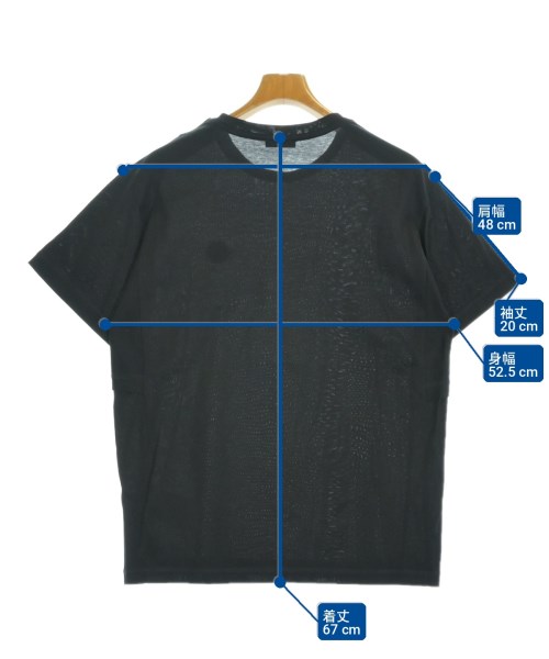 MONCLER（モンクレール）Tシャツ・カットソー 黒 サイズ:S メンズ/2200716244080