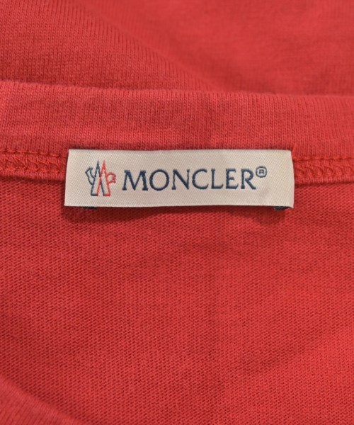 MONCLER（モンクレール）Tシャツ・カットソー 赤 サイズ:L メンズ/2200717425020