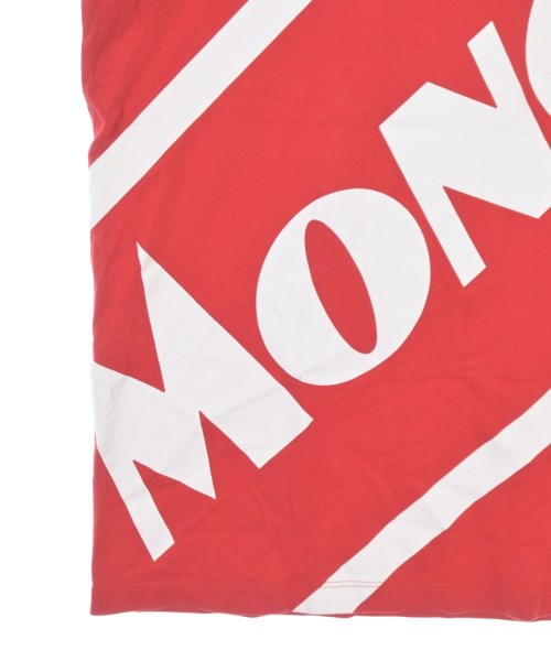 MONCLER（モンクレール）Tシャツ・カットソー 赤 サイズ:L メンズ/2200717425020