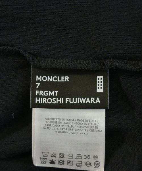 MONCLER GENIUS（モンクレールジーニアス）Tシャツ・カットソー 黒 サイズ:M メンズ/2200713806113