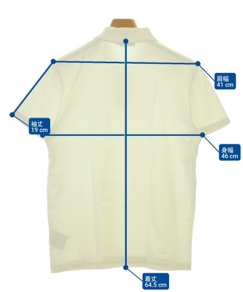 MONCLER（モンクレール）ポロシャツ 白 サイズ:M メンズ/2200714378275