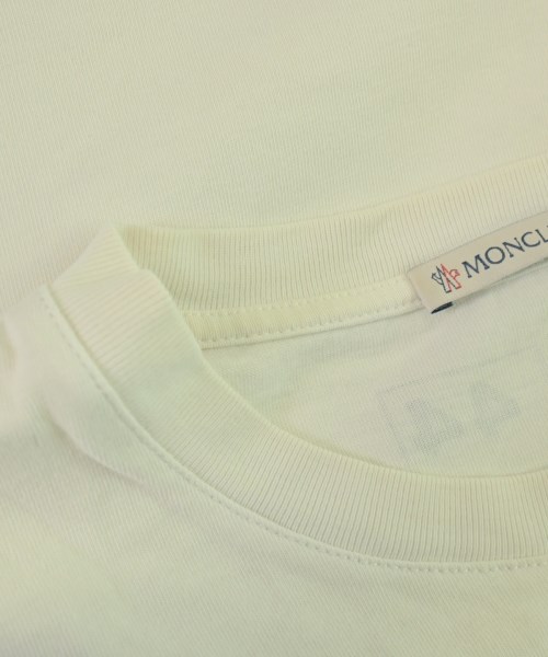 MONCLER（モンクレール）Tシャツ・カットソー 白 サイズ:M メンズ/2200718210045