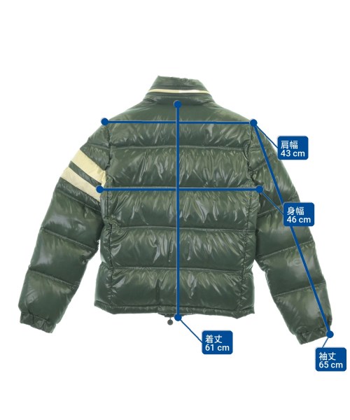 MONCLER（モンクレール）ダウンジャケット/ダウンベスト 緑 サイズ:0(XS位) メンズ/2200718432133