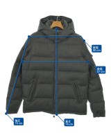 MONCLER（モンクレール）ダウンジャケット/ダウンベスト グレー サイズ:4(XL位) メンズ/2200718993078