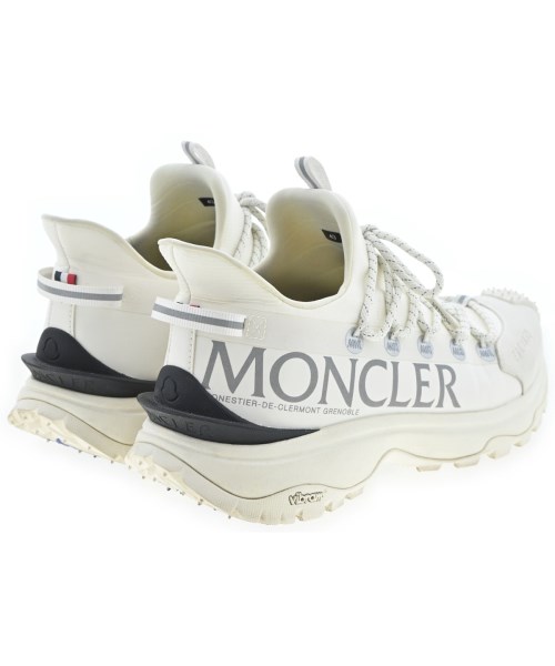 MONCLER（モンクレール）スニーカー 白 サイズ:43(28cm位) メンズ/2200719279119