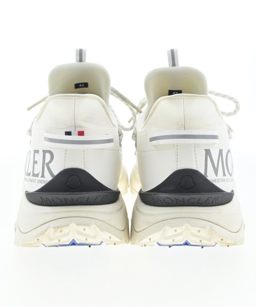 MONCLER（モンクレール）スニーカー 白 サイズ:43(28cm位) メンズ/2200719279119