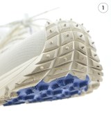 MONCLER（モンクレール）スニーカー 白 サイズ:43(28cm位) メンズ/2200719279119