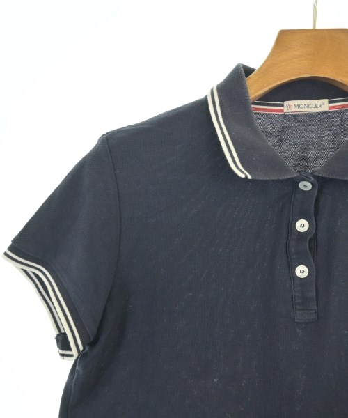 MONCLER（モンクレール）ポロシャツ 紺 サイズ:L レディース/2200718146016