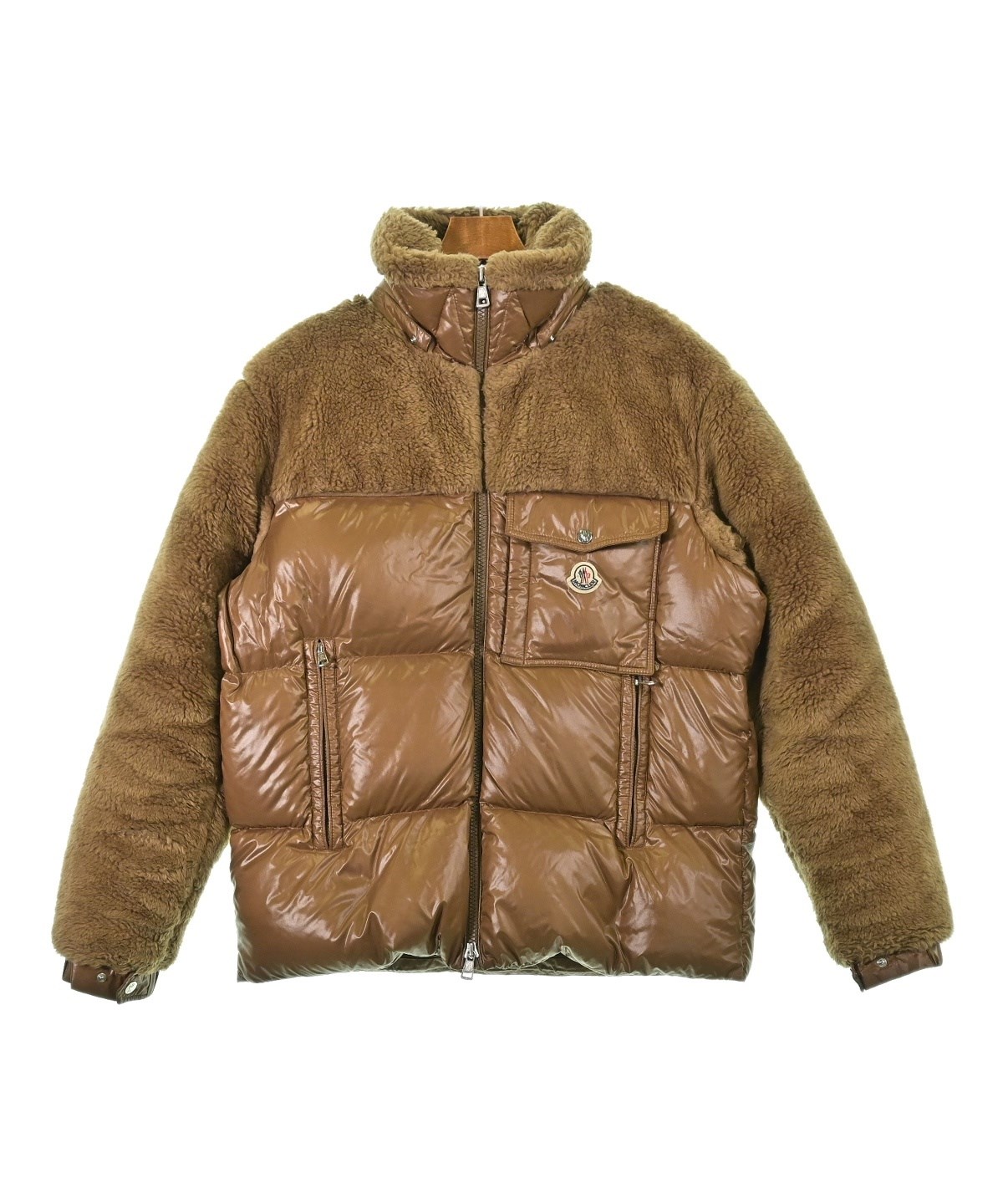 あやちゃんfanMONCLERモンクレール茶色ダウンベストGHANA MONCLER（モンクレール）ダウンジャケット/ダウンベスト 茶 サイズ:4