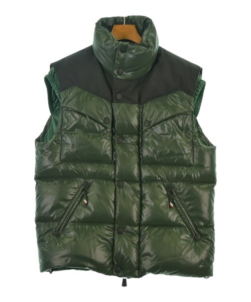 MONCLER GRENOBLE(モンクレールグルノーブル)ダウンジャケット/ダウンベスト 緑 サイズ:-(L位)/2200646450087