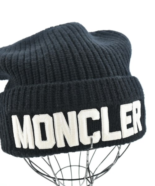 MONCLER（モンクレール）ニットキャップ・ビーニー 黒 サイズ:- レディース/2200646664057