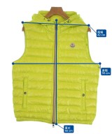 MONCLER（モンクレール）ダウンジャケット/ダウンベスト 黄 サイズ:3(L位) メンズ/2200646675046