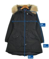MONCLER（モンクレール）ダウンコート 黒 サイズ:2(M位) レディース/2200646833026