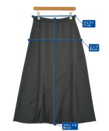 MONCLER（モンクレール）ロング・マキシ丈スカート 黒 サイズ:42(L位) レディース/2200646848051